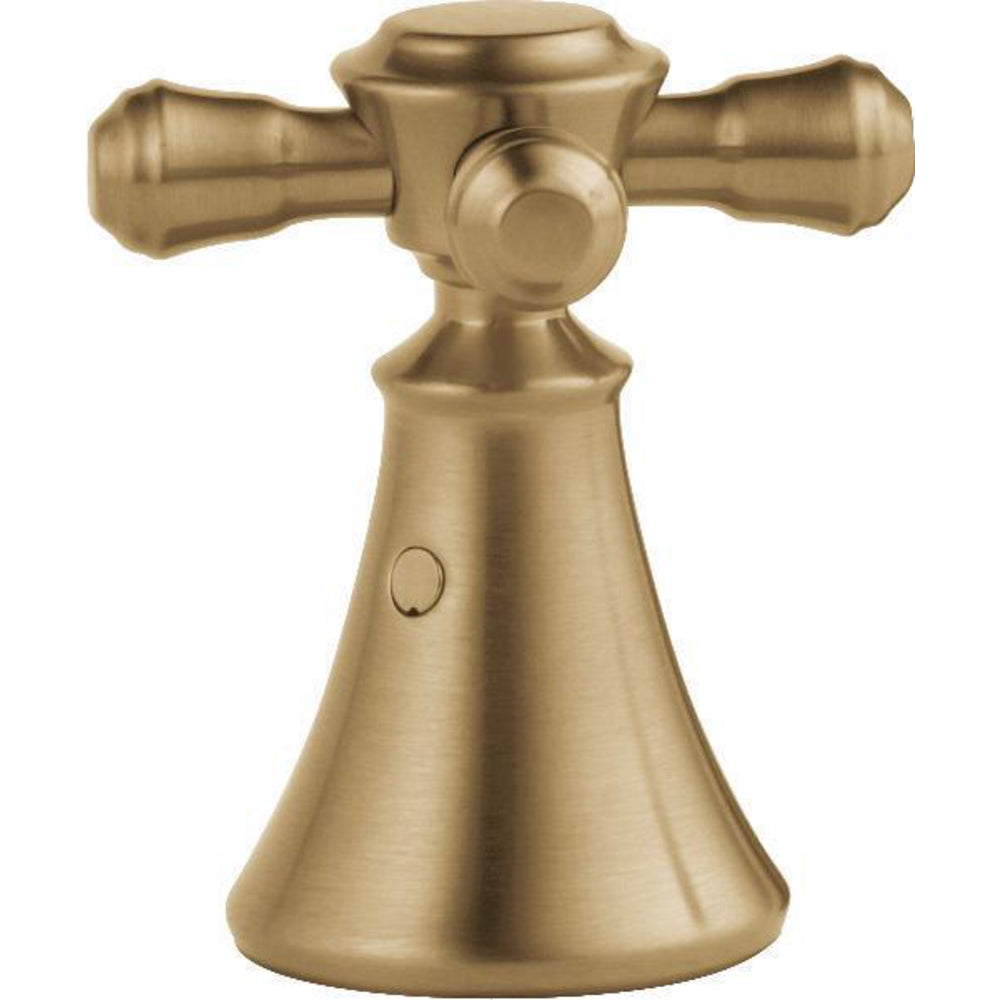Cassidy Cross Bath Faucet / Bidet Handles - Champagne Bronze