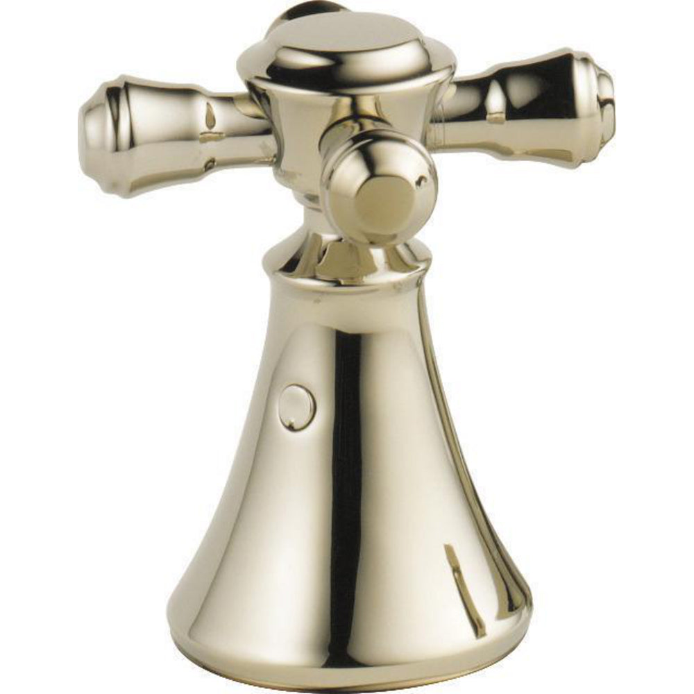 Cassidy Cross Bath Faucet / Bidet Handles - Polished Nickel