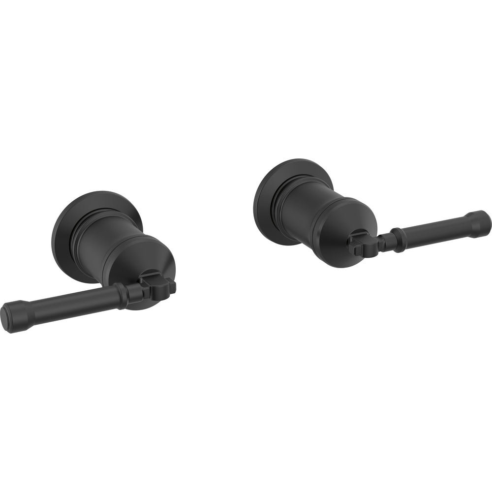Broderick Wall Mount Tub Filler Handle Kit-lever - Matte Black