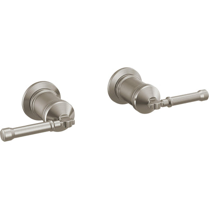 Broderick Wall Mount Tub Filler Handle Kit-lever - Lumicoat Stainless