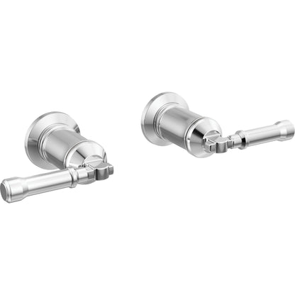 Broderick Wall Mount Bathroom Faucet Handle Kit-le - Lumicoat Chrome