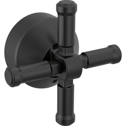 Broderick Free Standing Tub Filler Handle Kit-cros - Matte Black