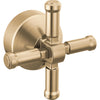 Broderick Free Standing Tub Filler Handle Kit-cros - Lumicoat Champagne Bronze