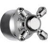 Cassidy Cross Bath Diverter / Transfer Valve Handle - Matte Black