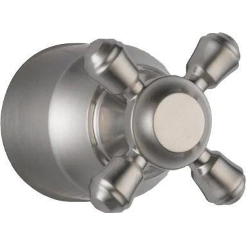 Cassidy Cross Bath Diverter / Transfer Valve Handle - Stainless Steel
