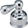 Neo Style Large Lever Handles (Pair) with Screws, Roman Tub - Chrome