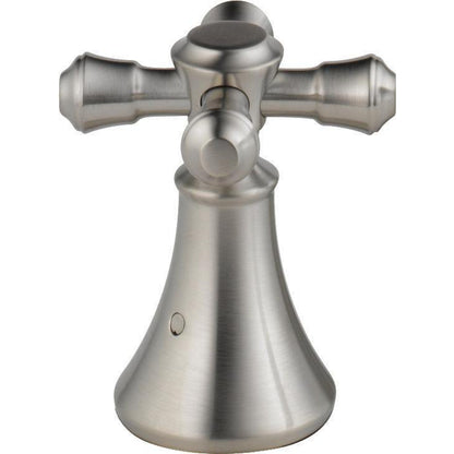 Cassidy Cross Bath Roman Tub Handles - Stainless Steel