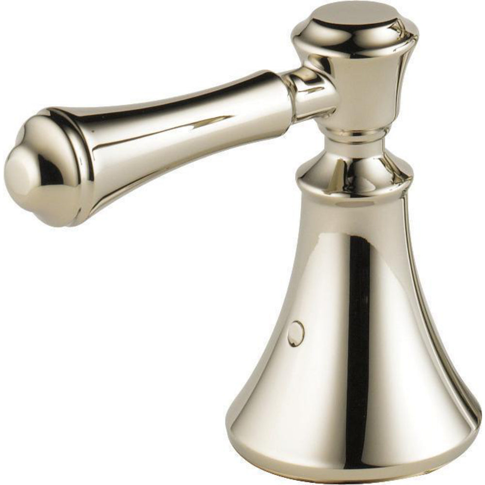 Cassidy Standard Lever Roman Tub Handles - Polished Nickel