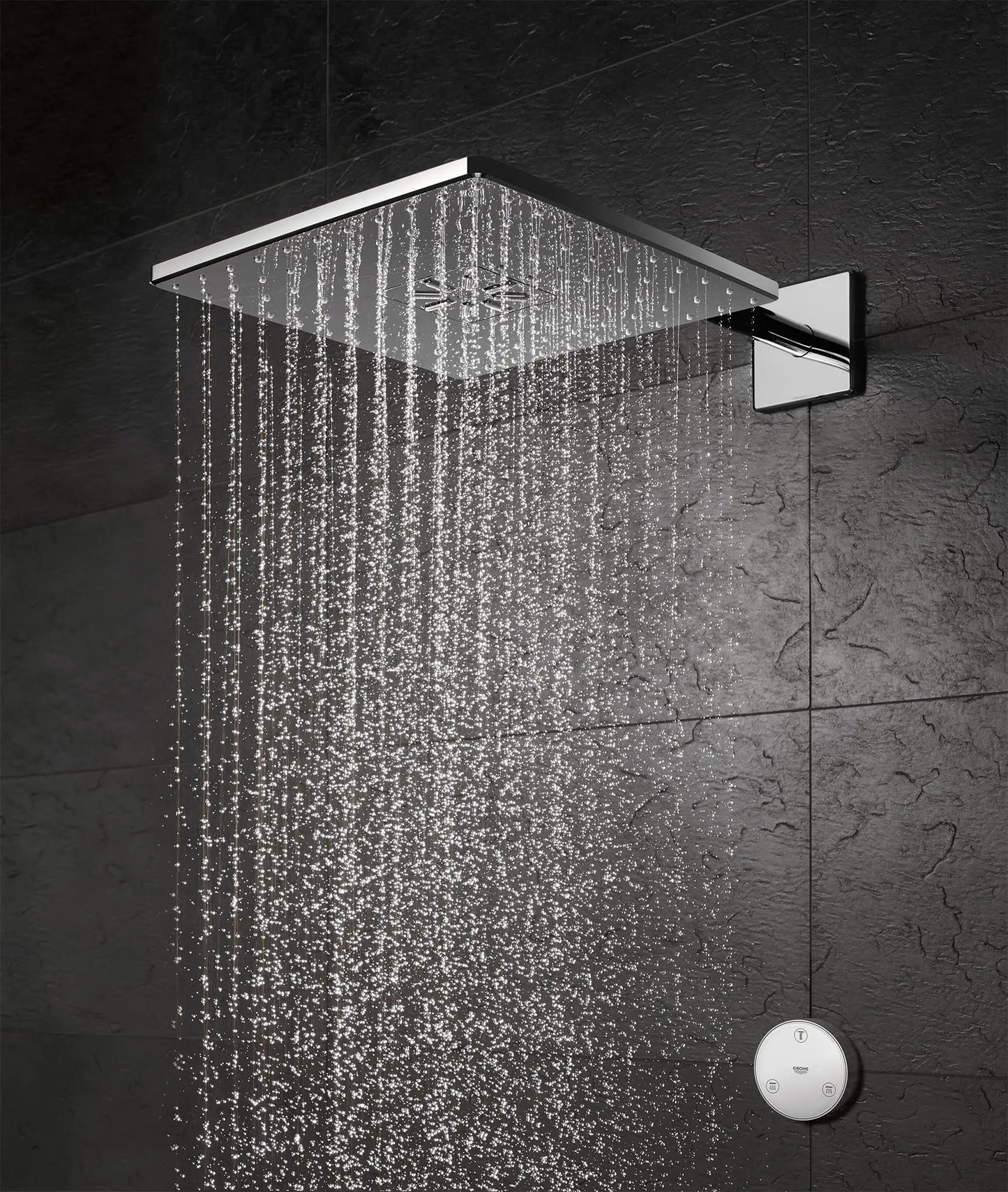 Grohe Shower Head with Remote, 12" - 2 Sprays, 1.75 GPM (6.6 L/min)