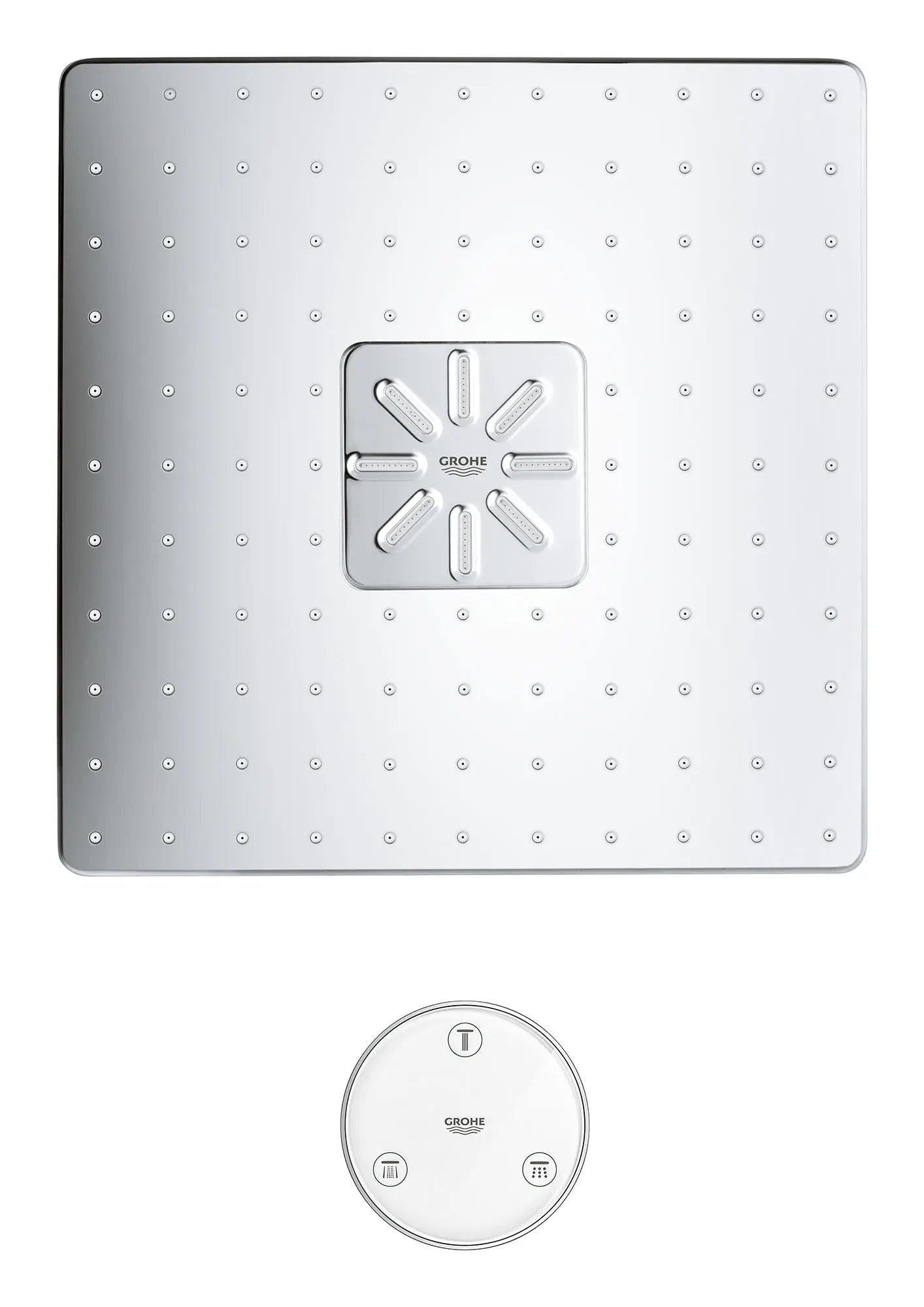 Grohe Shower Head with Remote, 12" - 2 Sprays, 1.75 GPM (6.6 L/min)