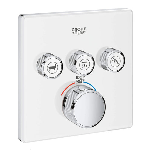 Grohe Triple Function Thermostatic Valve Trim