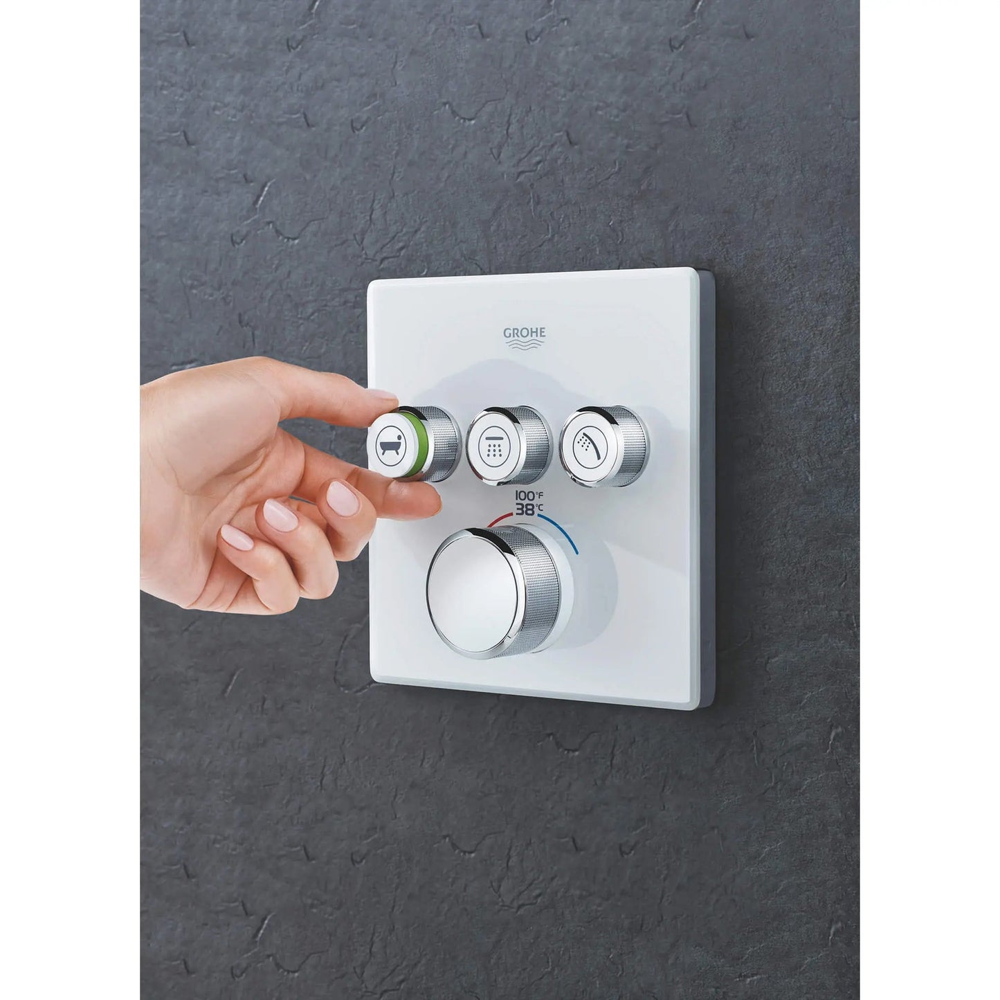 Grohe Triple Function Thermostatic Valve Trim