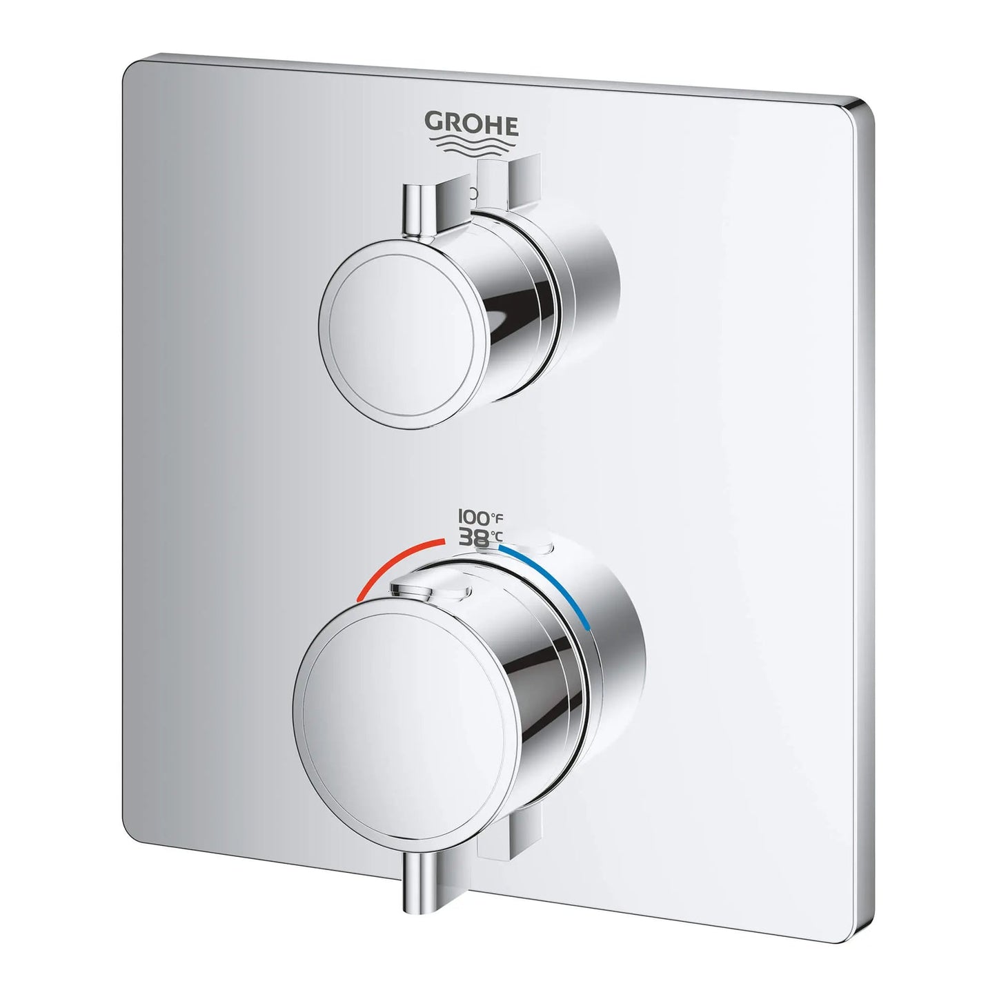 Grohe Single Function 2-Handle Thermostatic Valve Trim