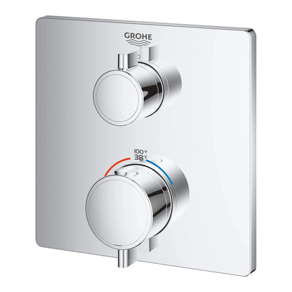 Grohe Single Function 2-Handle Thermostatic Valve Trim