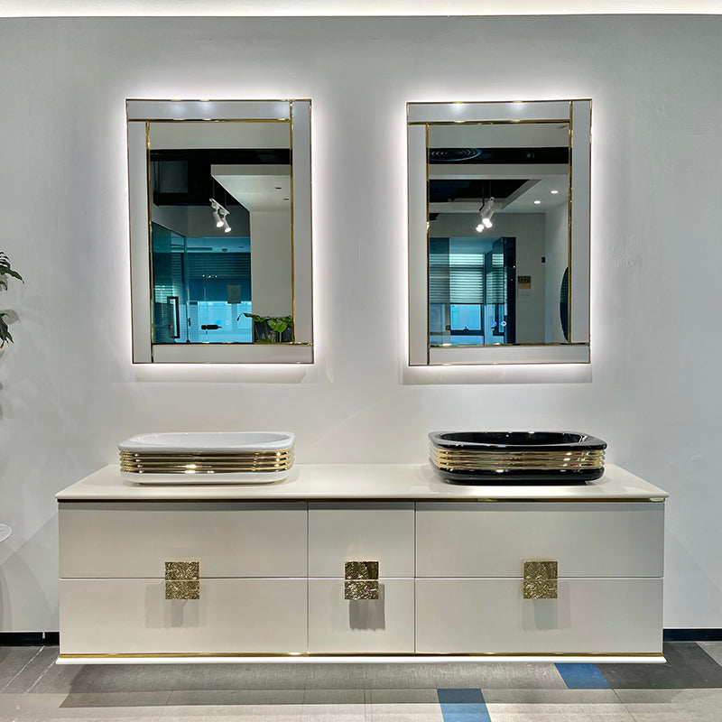 Celeste Double Sink Bathroom Vanity by Godi