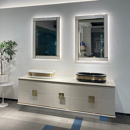 Celeste Double Sink Bathroom Vanity by Godi