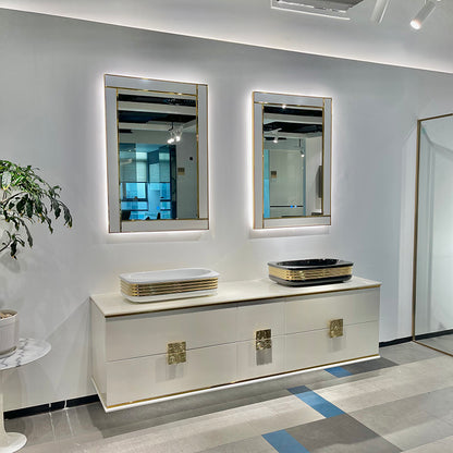 Celeste Double Sink Bathroom Vanity by Godi