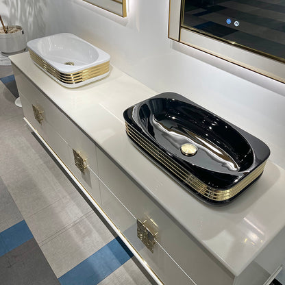 Celeste Double Sink Bathroom Vanity by Godi