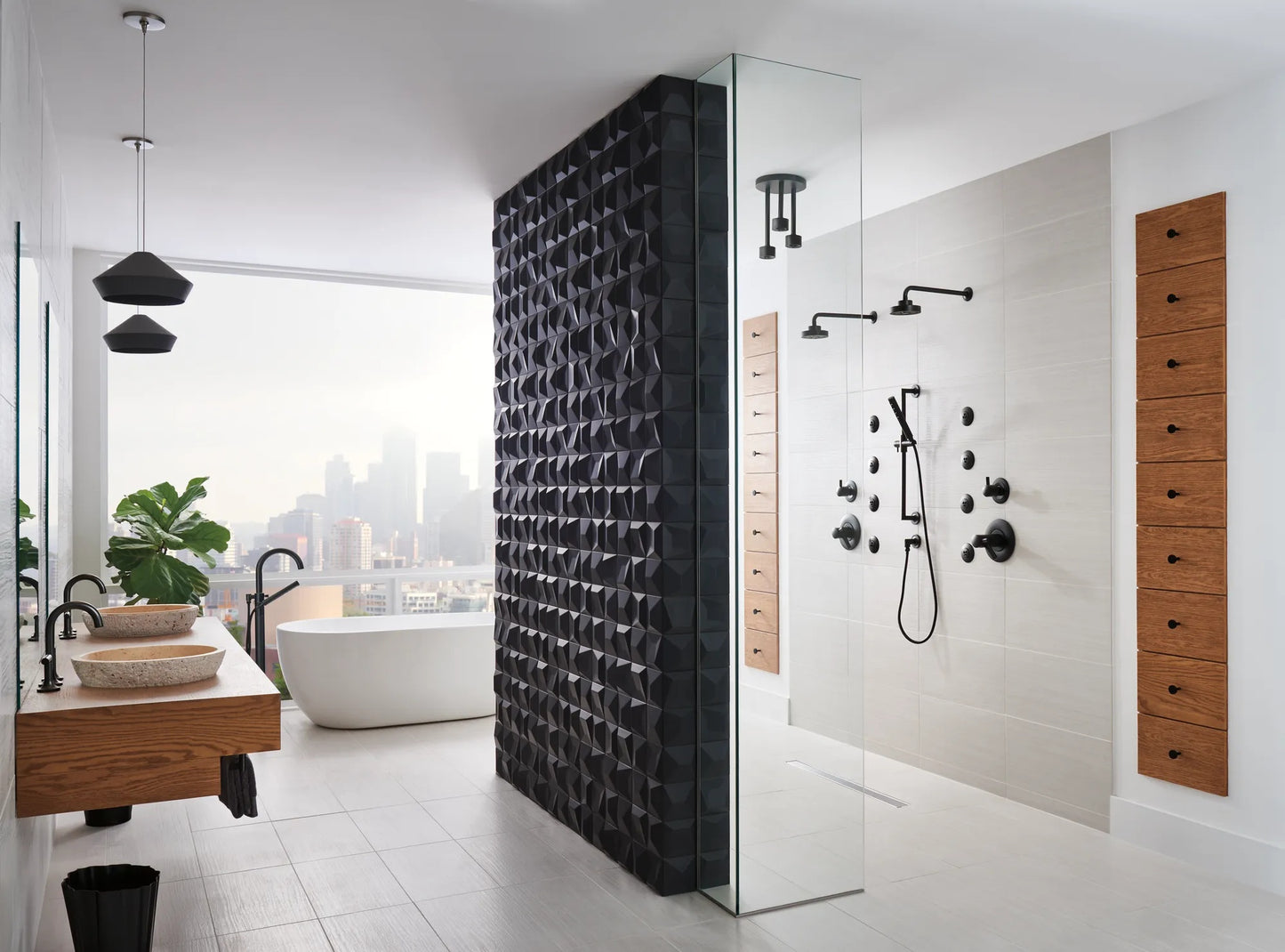 Odin 6-Function Diverter Trim - Less Handle lifestyle