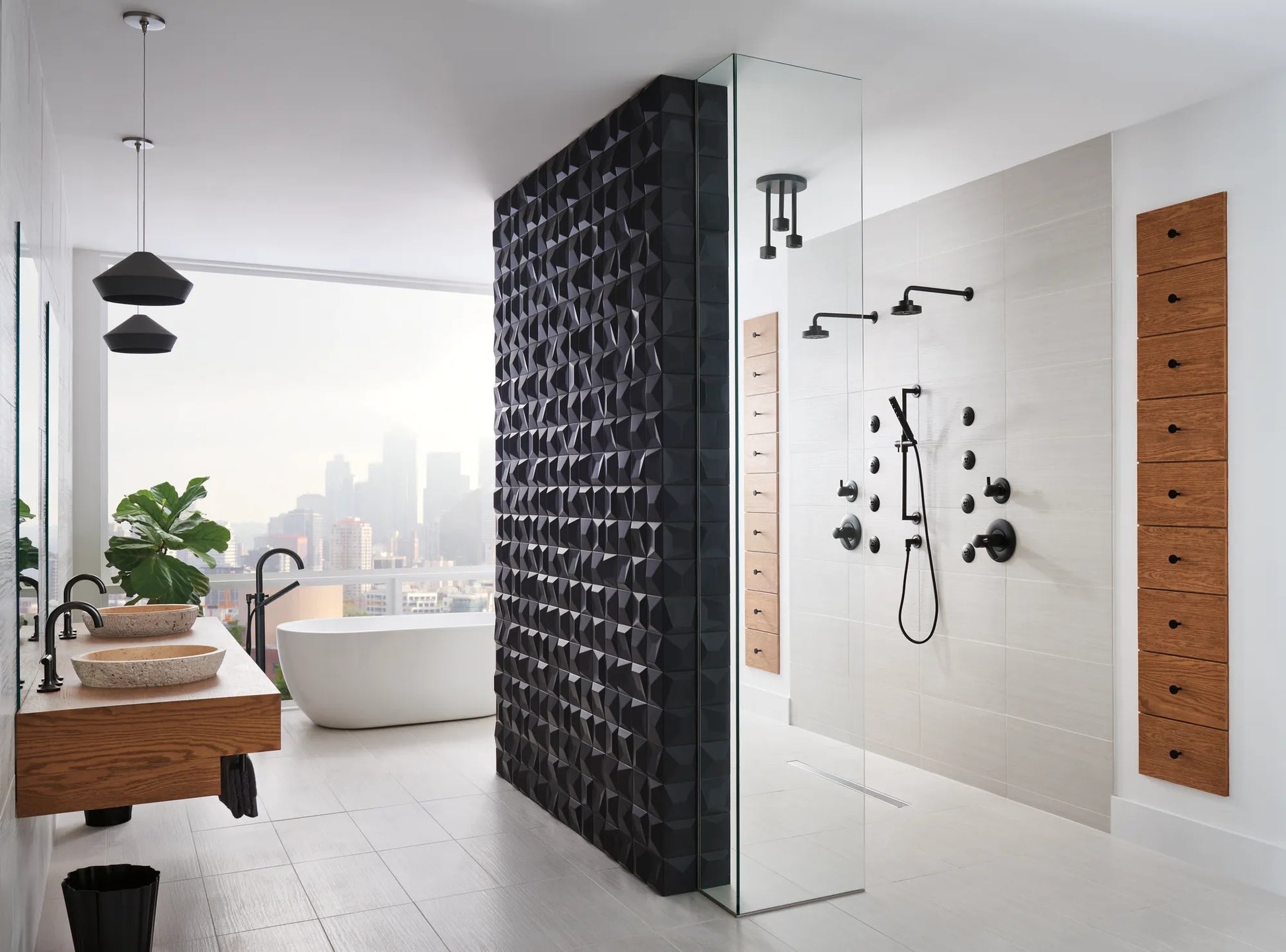 Odin 6-Function Diverter Trim - Less Handle lifestyle