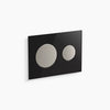 Kohler Skim® Dual-flush actuator plate for 2" x 4" in-wall tank and carrier system
