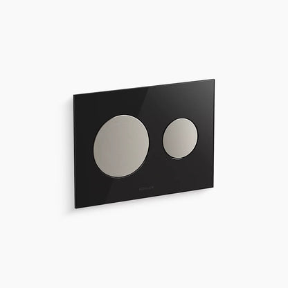 Kohler Skim® Dual-flush actuator plate for 2" x 4" in-wall tank and carrier system