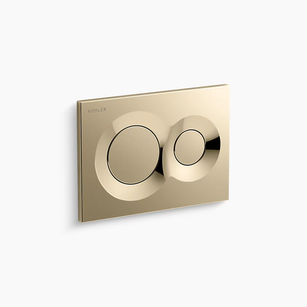 Kohler Lynk® Flush actuator plate for 2"x 4" in-wall tank and carrier system