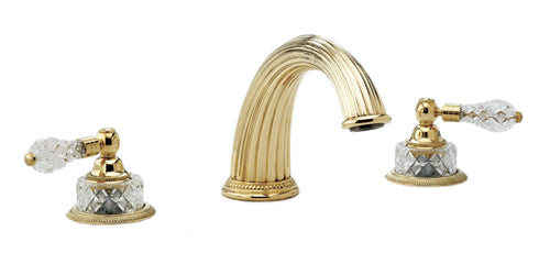 Phylrich REGENT CUT CRYSTAL Deck Tub Set K1181P