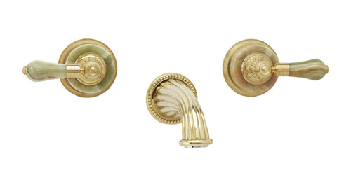Phylrich VERSAILLES Wall Tub Set - Green Onyx K1240