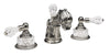 Phylrich DOLPHIN Widespread Faucet Cut Crystal Lever Handles K184