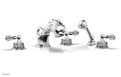 Phylrich DOLPHIN Deck Tub Set with Hand Shower K2184M1