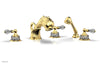 Phylrich DOLPHIN Deck Tub Set with Hand Shower K2184M1