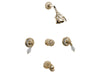 Phylrich DOLPHIN Three Handle Tub and Shower Set K2184