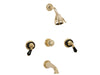 Phylrich VERSAILLES Three Handle Tub and Shower Set K2244