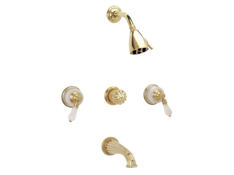 REGENT Three Handle Tub and Shower Set K2273