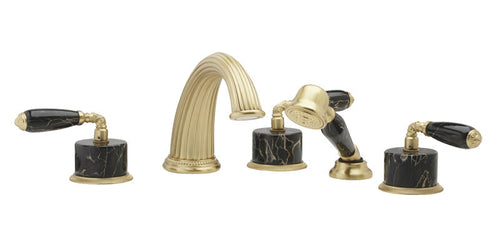 Phylrich VALENCIA Deck Tub Set with Hand Shower K2338CP1