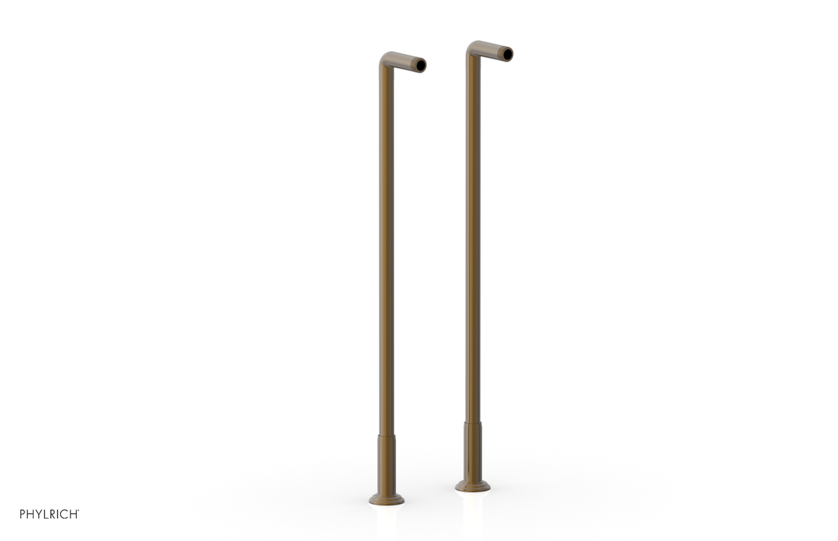 Pair 30" Deck Riser Tubes (Tub Filler & Hand Shower NOT Included) K2390XFR30