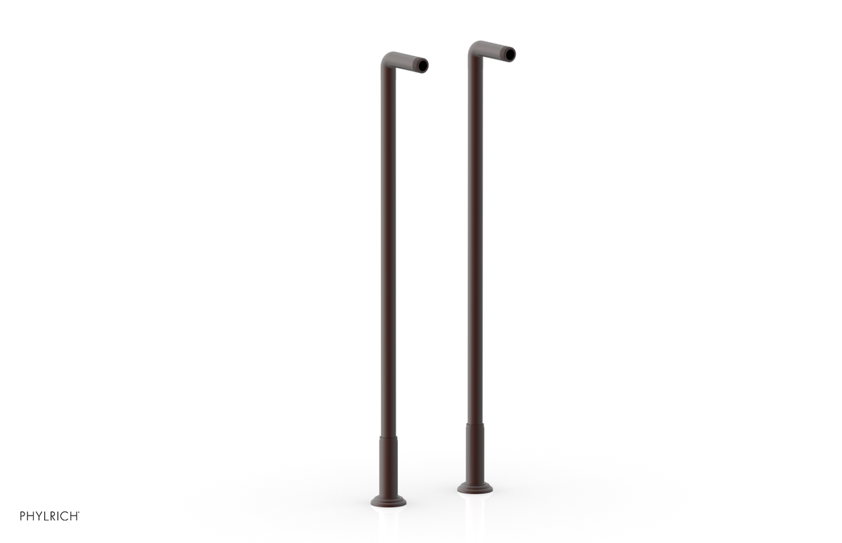 Pair 30" Deck Riser Tubes (Tub Filler & Hand Shower NOT Included) K2390XFR30