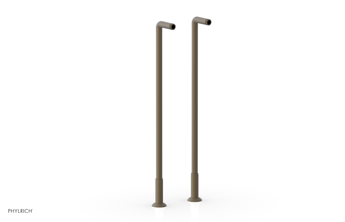 Pair 30" Deck Riser Tubes (Tub Filler & Hand Shower NOT Included) K2390XFR30