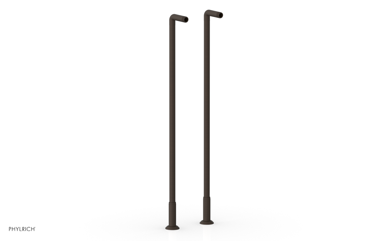 Pair 36" Deck Riser Tubes (Tub Filler & Hand Shower NOT Included) K2390XFR36