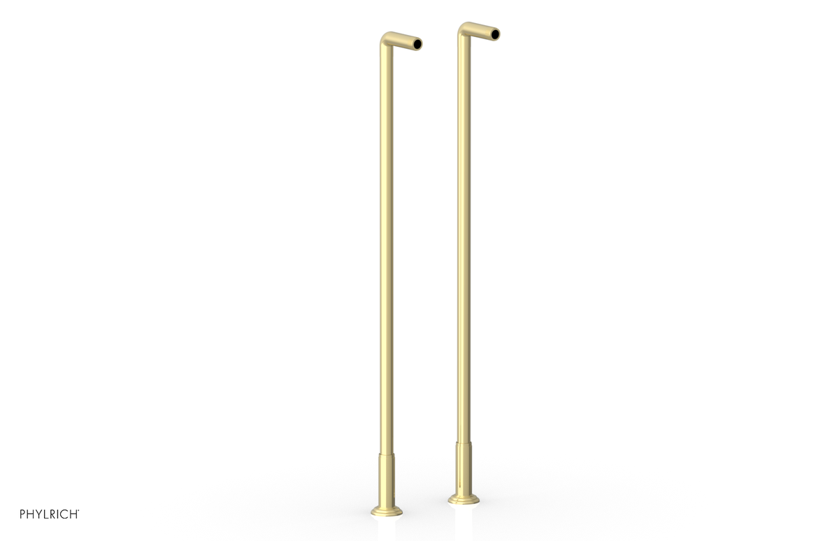 Pair 36" Deck Riser Tubes (Tub Filler & Hand Shower NOT Included) K2390XFR36