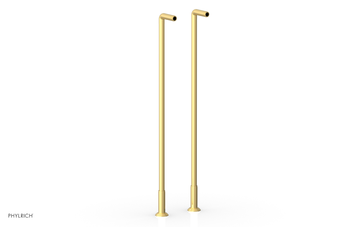 Pair 36" Deck Riser Tubes (Tub Filler & Hand Shower NOT Included) K2390XFR36