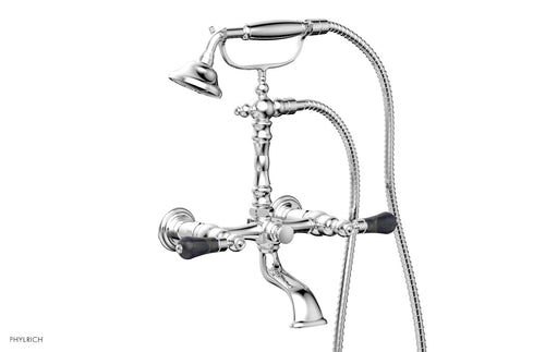 Phylrich REGENT Exposed Tub & Hand Shower - Bleu Sodalite Handle K2393-32