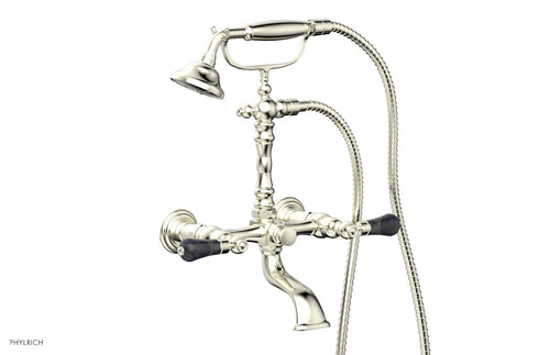 Phylrich REGENT Exposed Tub & Hand Shower - Bleu Sodalite Handle K2393-32