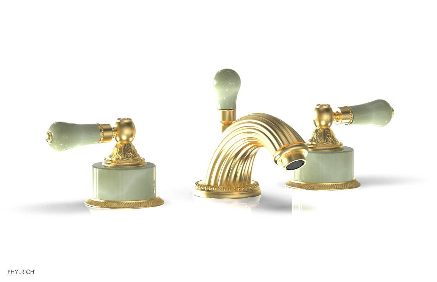 Phylrich VERSAILLES Widespread Faucet - Green Onyx K240