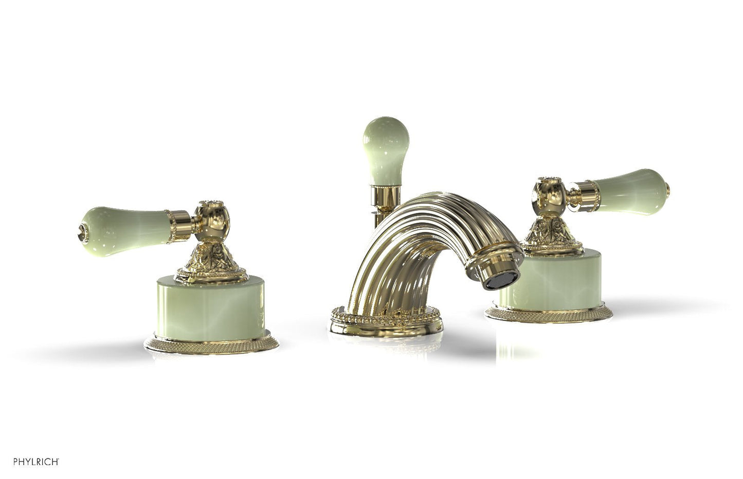 Phylrich VERSAILLES Widespread Faucet - Green Onyx K240