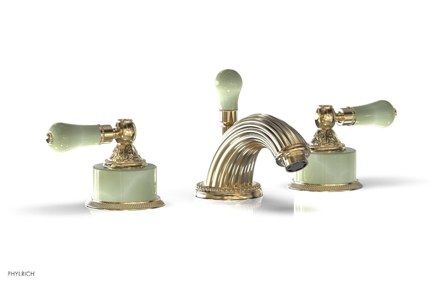 Phylrich VERSAILLES Widespread Faucet - Green Onyx K240