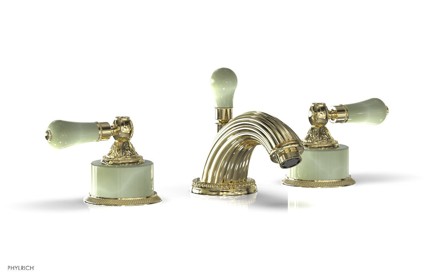 Phylrich VERSAILLES Widespread Faucet - Green Onyx K240