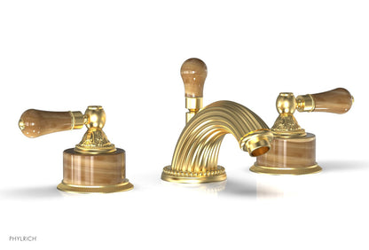Phylrich VERSAILLES Widespread Faucet - Montaione Brown Onyx K241