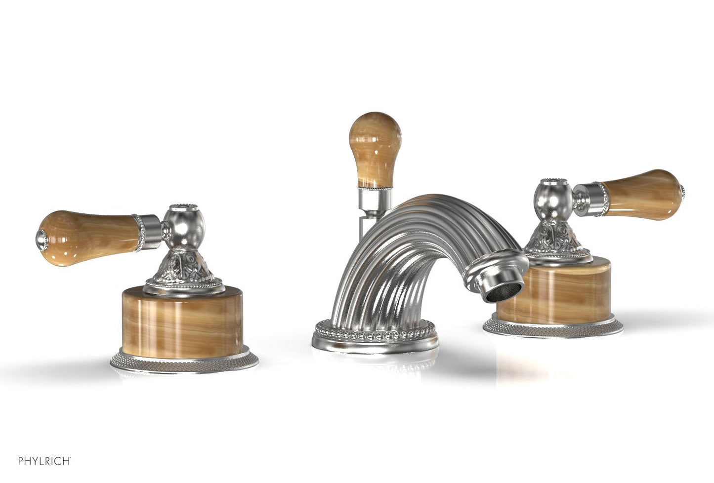 Phylrich VERSAILLES Widespread Faucet - Montaione Brown Onyx K241